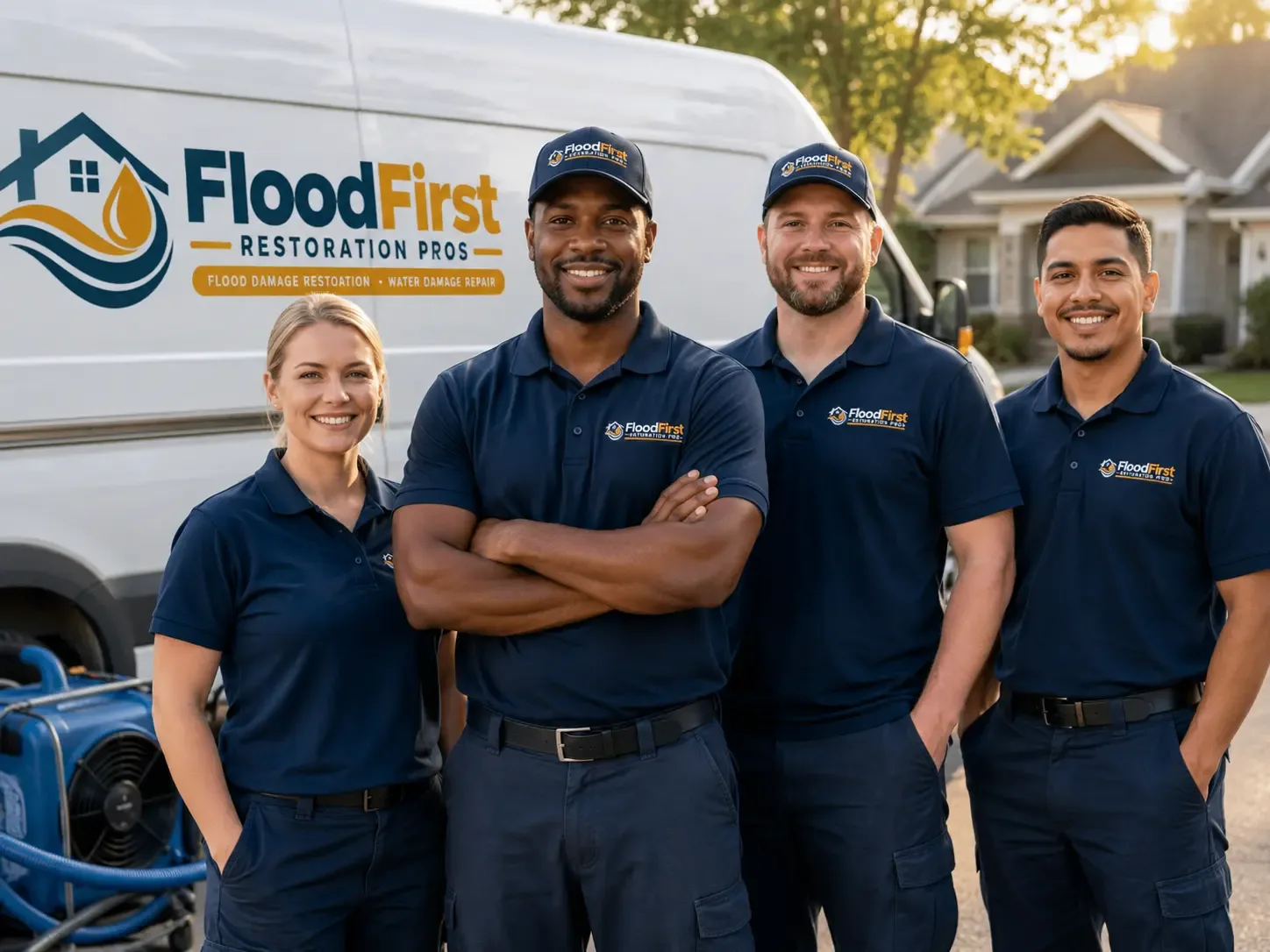 Flood Damage Restoration company in Newark, TX
